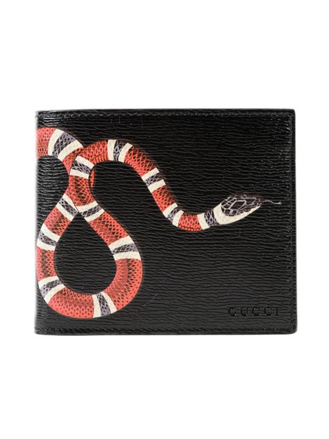 gucci coral python wallet